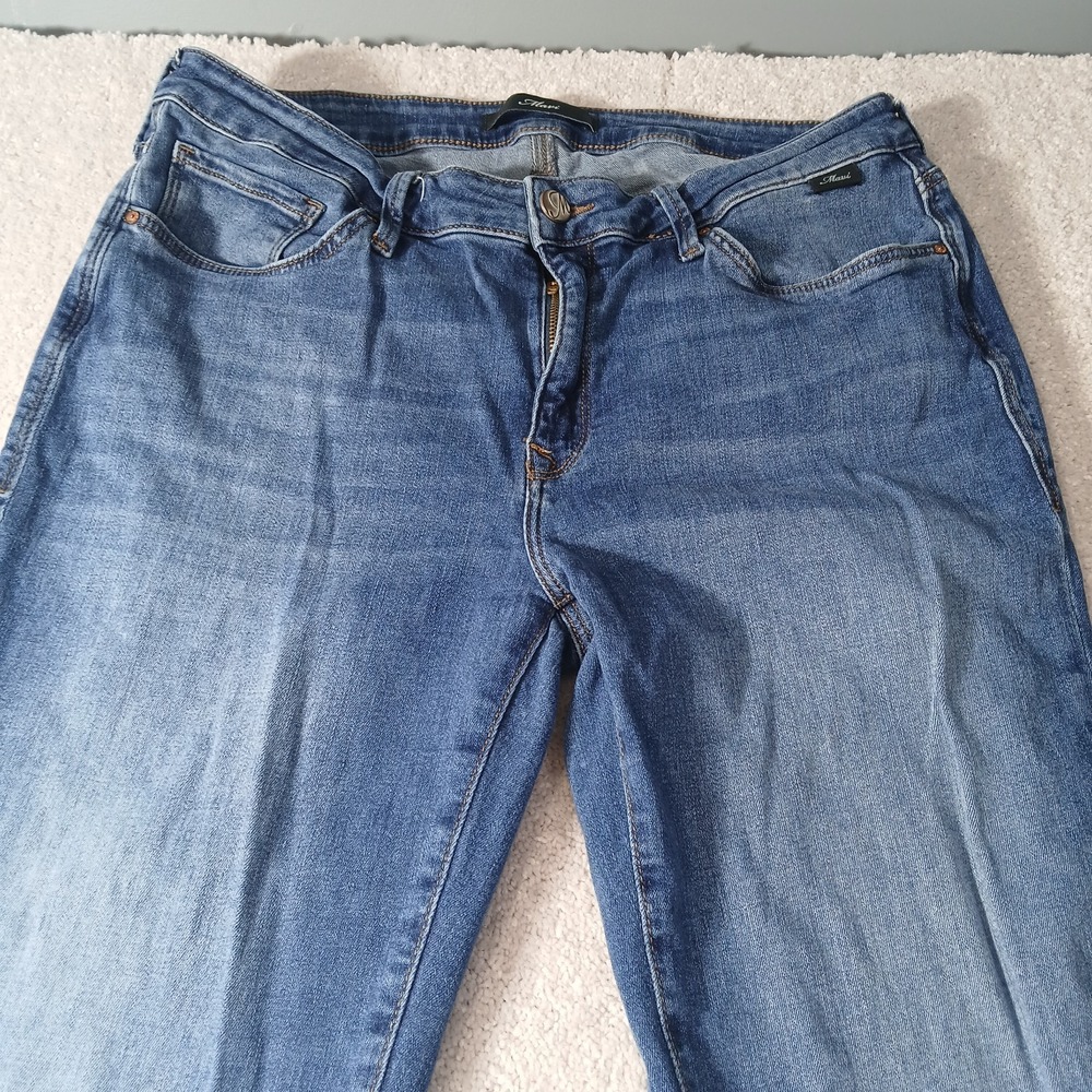Mavi Jeans Co. Jeans Womens 33x32 Mid Rise Skinny Emma Jeans Blue - Picture 3 of 11